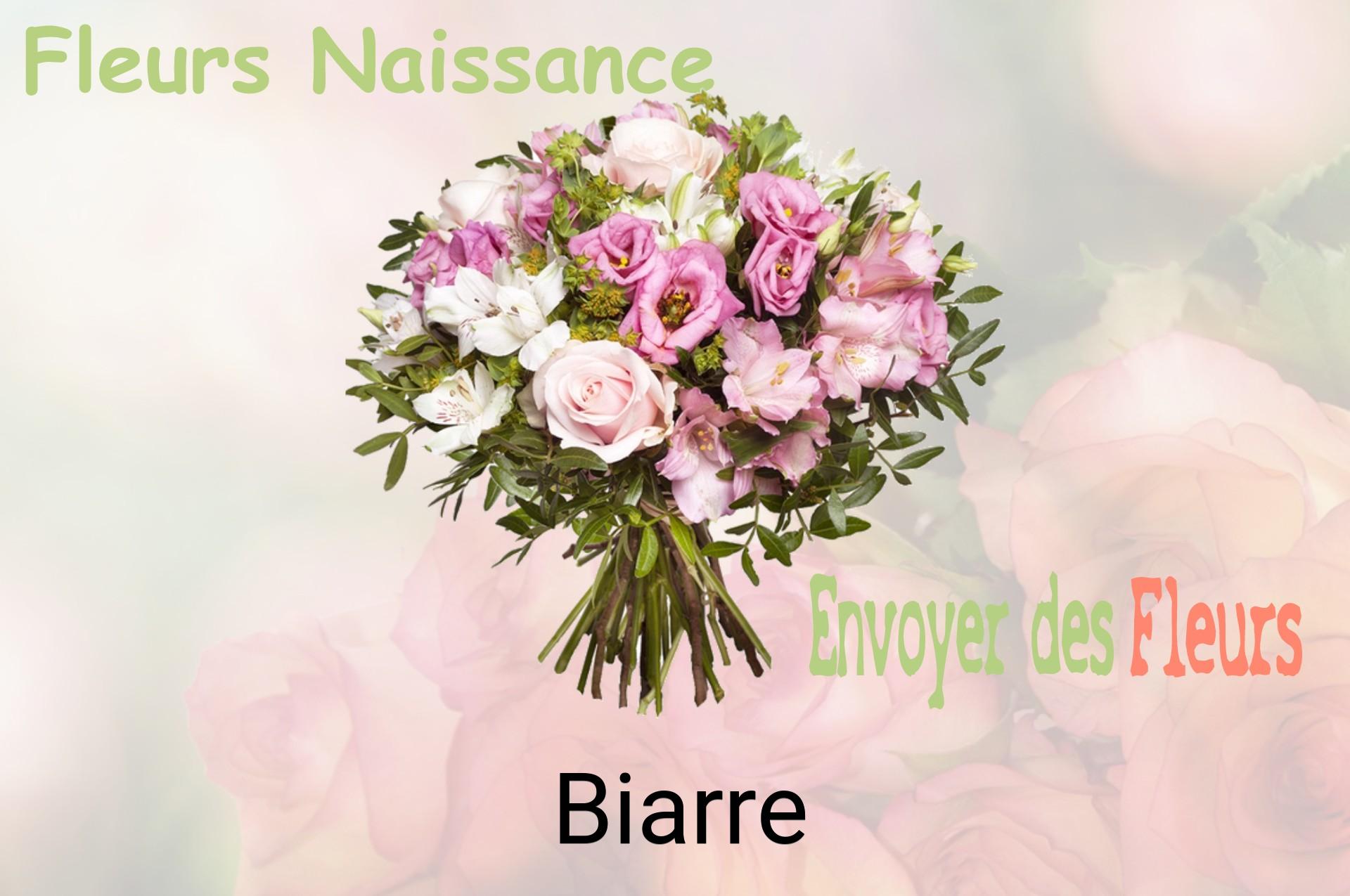 Bouquet de fleurs de naissance livré à Biarre